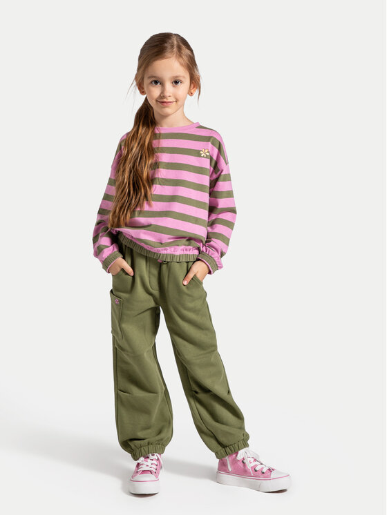 Coccodrillo Coccodrillo Melegítő alsó ZC4120201MGK Zöld Regular Fit