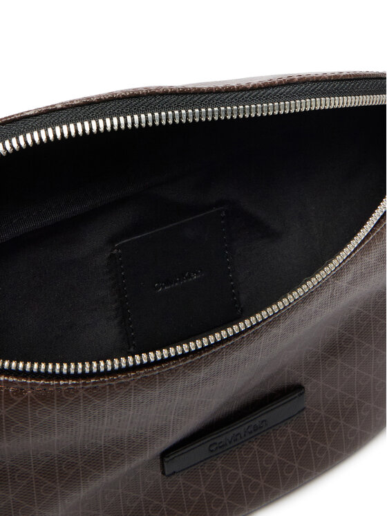 Calvin Klein Calvin Klein Övtáskák Emblem Aop Coated Waistbag LV04D3135G Barna