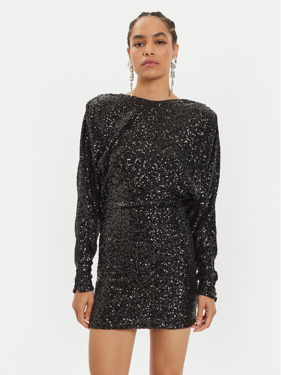 PINKO Pinko Koktejlové šaty Bernieri 104482 A29J Černá Slim Fit