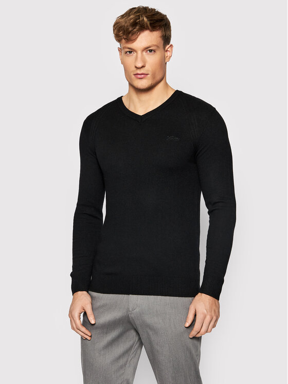Maglione M1BR15 Z2VX2 Nero Regular Fit