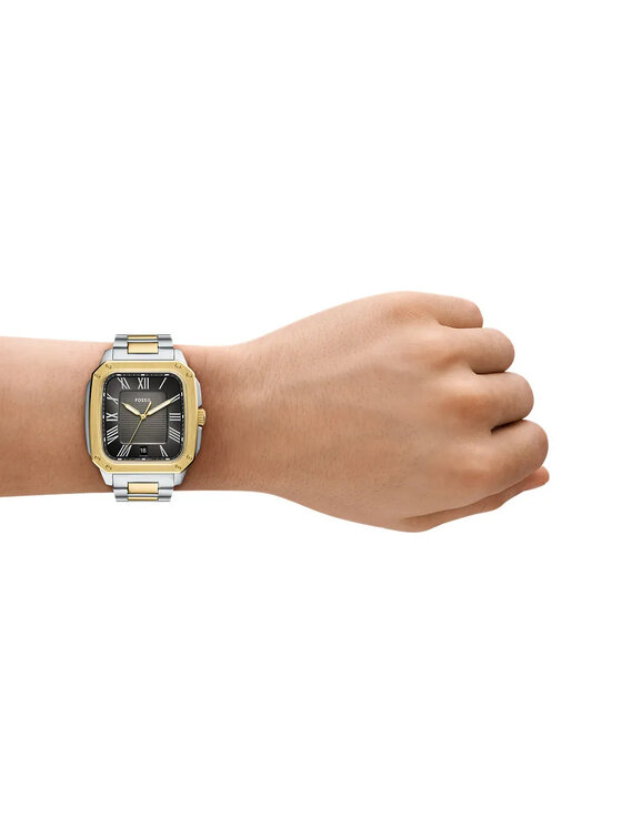 Fossil Fossil Zegarek FS6123 Srebrny