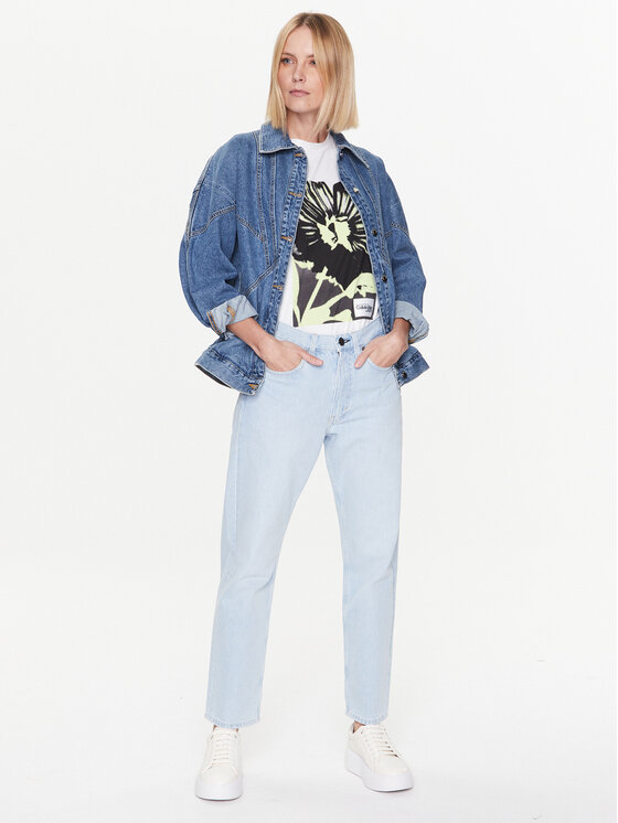 Jeans K20K205162 Blu Boyfriend Fit