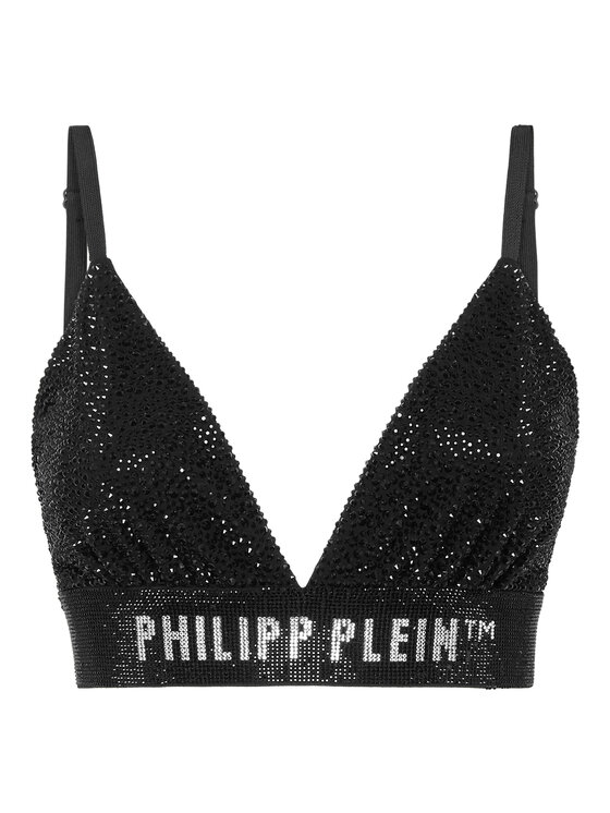 PHILIPP PLEIN PHILIPP PLEIN Biustonosz sportowy 26539 Czarny