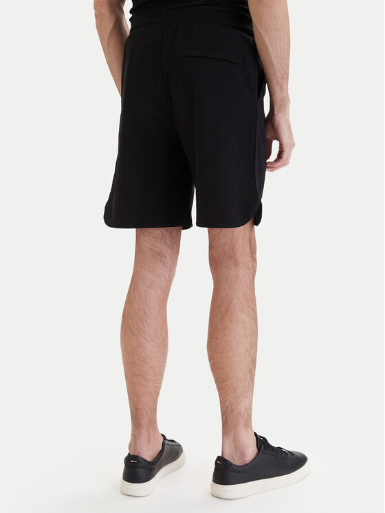BOSS BOSS Sport rövidnadrág Member 50558883 Fekete Relaxed Fit