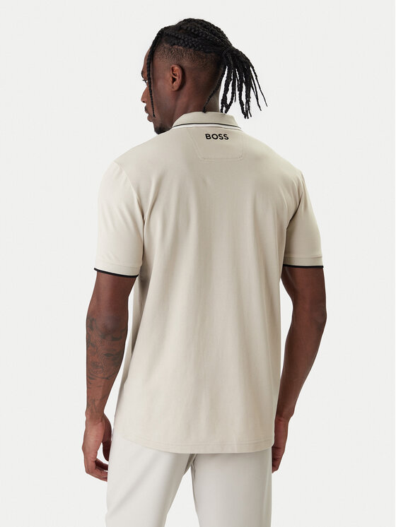BOSS BOSS Polo särk Paddy Pro 50469102 Beež Regular Fit