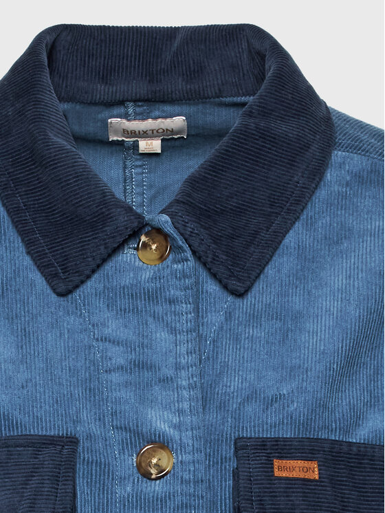 Brixton Brixton Μπουφάν μεταβατικό Star 03353 Μπλε Relaxed Fit