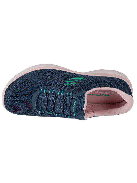 Skechers Skechers Buty halowe Skechers Summits - Fun Flair Granatowy
