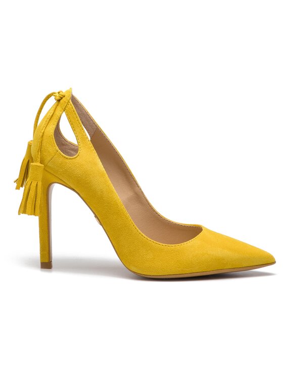 Scarpe stiletto D01468-1451-040 Giallo