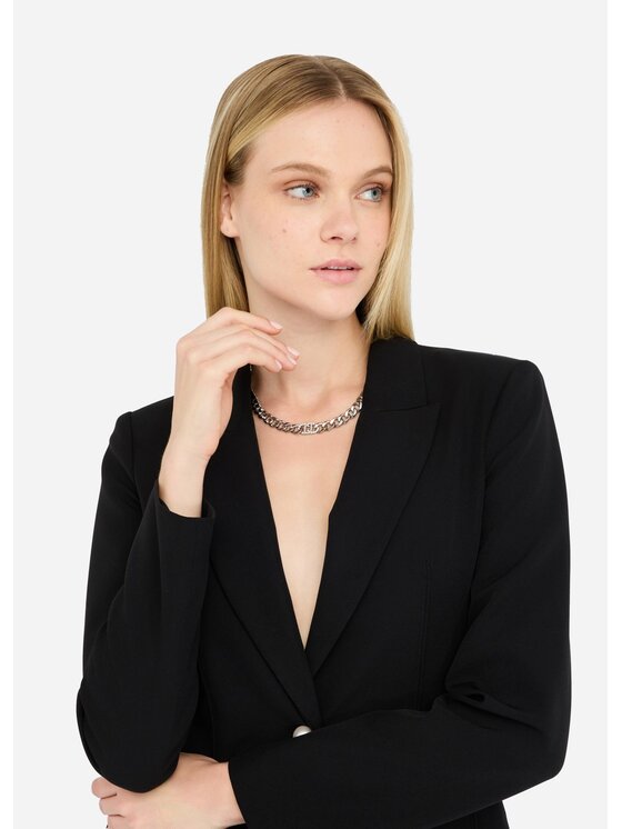 Liu Jo Liu Jo Giacca da abito CF5052T22002222C Nero Slim Fit