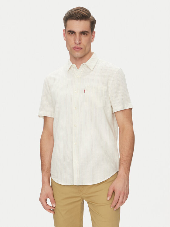 Levi's Košeľa Sunset 86624-0065 Biela Standard Fit