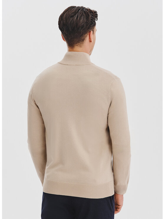 Pako Lorente Pako Lorente Sweter P25WF-2X-024 Beżowy Classic Fit
