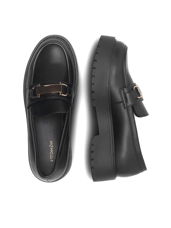 DeeZee DeeZee Loafers BLANCHE HY18638-4 Μαύρο