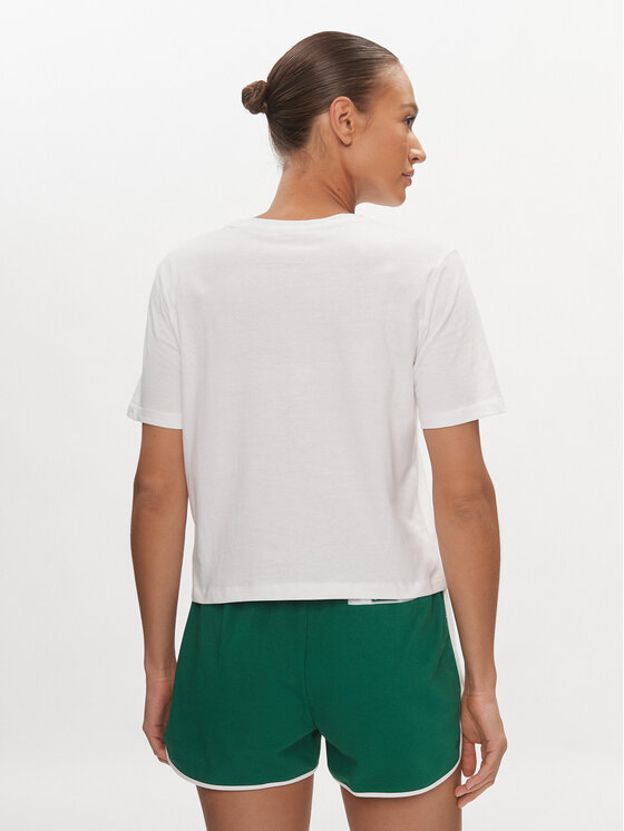 Guess Guess T-shirt Kiara V4GI18 I3Z14 Bianco Boxy Fit