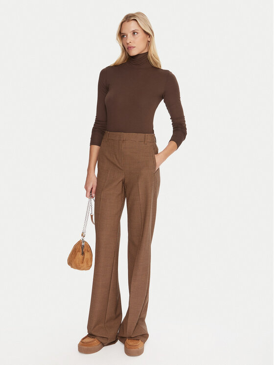 Weekend Max Mara Weekend Max Mara Rollkragenpullover Multif 2525946022 Braun Slim Fit