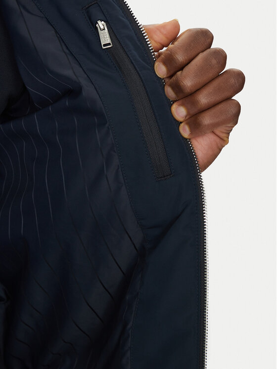 BOSS BOSS Bomber Coltar_PS 50532471 Tamnoplava Regular Fit