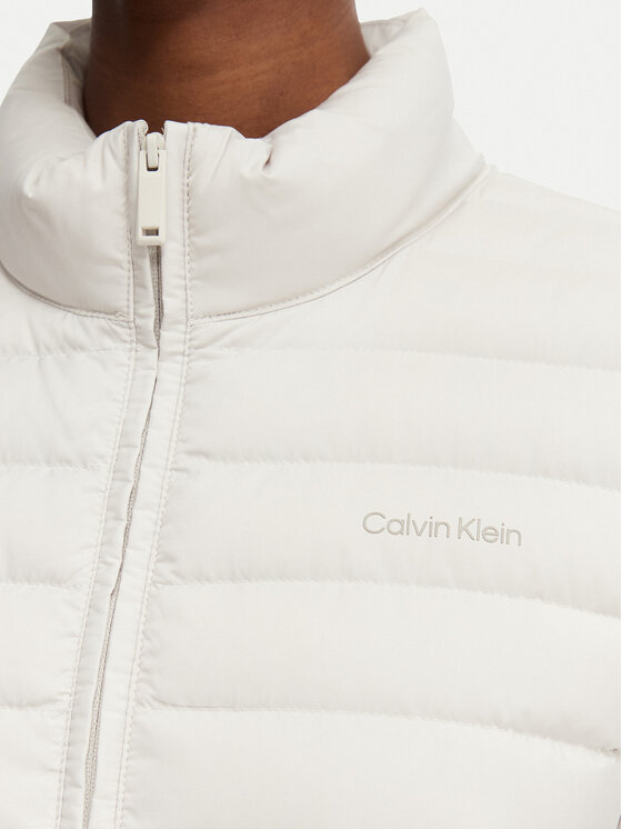 Calvin Klein Calvin Klein Geacă din puf LV044G502G Alb Regular Fit
