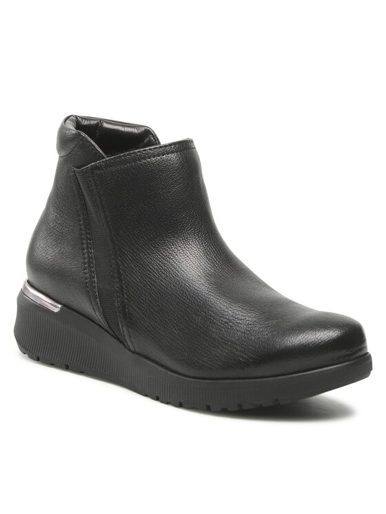 Go Soft Go Soft Μποτάκια WB-SASHA-AW22-12 Μαύρο