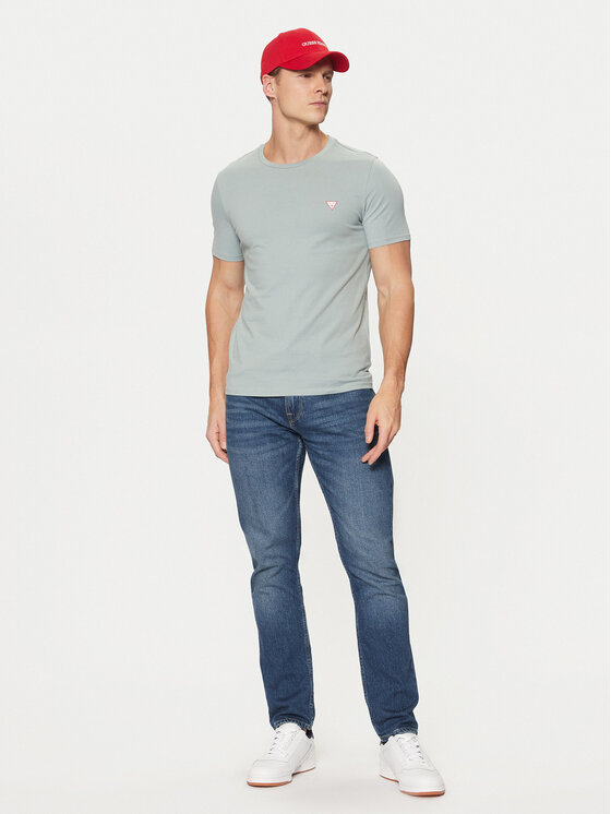 Guess Guess T-krekls M2YI36 I3Z14 Pelēks Regular Fit