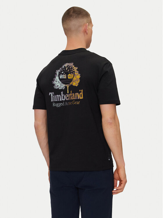 Timberland Timberland T-Shirt TB0A6DMA Μαύρο Regular Fit