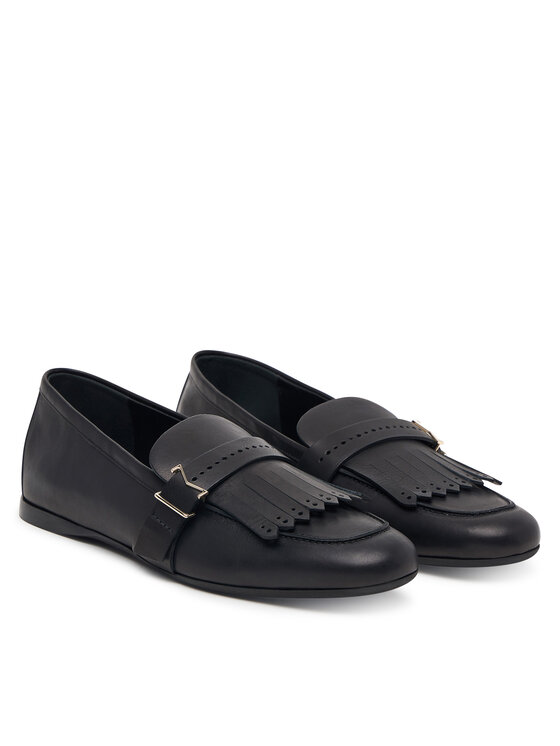Max Mara Max Mara Loafersy Mxamister 2624526091600 Czarny
