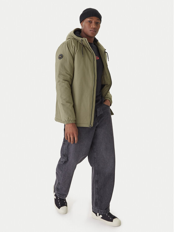 Quiksilver Quiksilver Prehodna jakna June Battle EQYJK04172 Zelena Regular Fit