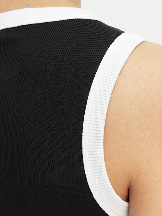 Liu Jo Liu Jo Φόρεμα καλοκαιρινό VA5043 J4822 Μαύρο Regular Fit