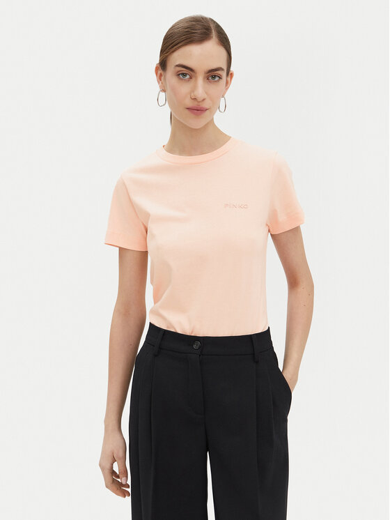 PINKO PINKO T-shirt Start 101752 Ružičasta Regular Fit