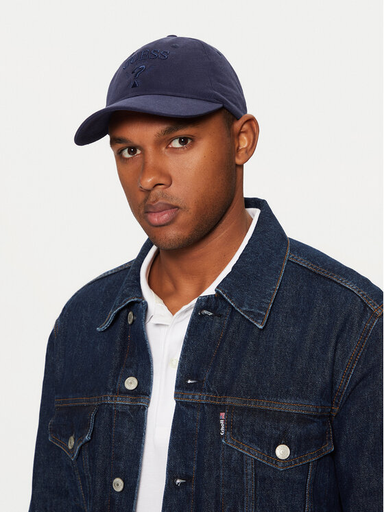 Guess Guess Baseball sapka M5RZ11 WO07T Sötétkék