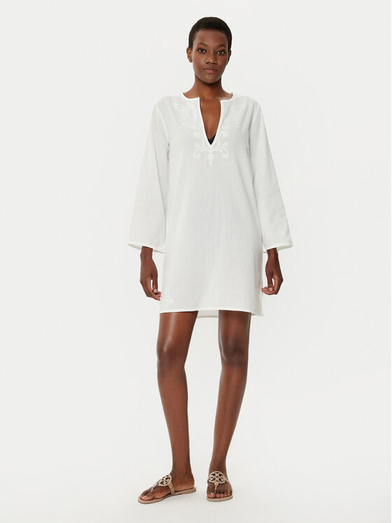 LAUREN RALPH LAUREN LAUREN RALPH LAUREN Tunika 20412087 Biały Regular Fit