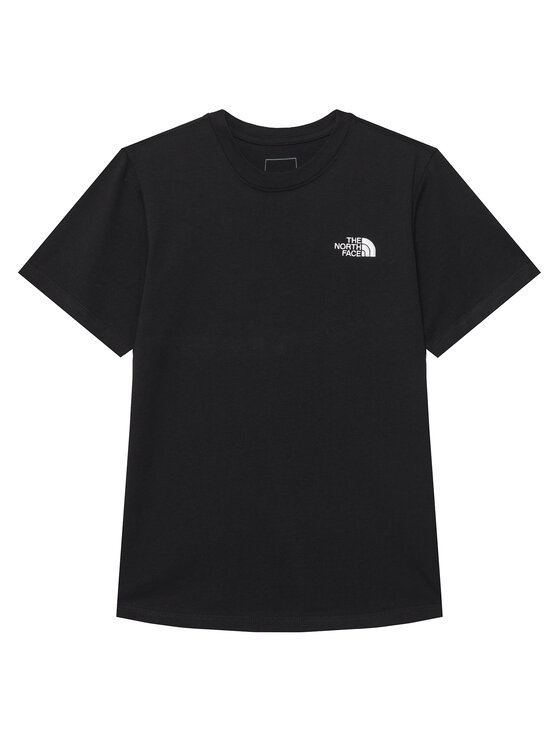 The North Face Tricou Teen Evolution Simple NF0A8F9Z Negru Regular Fit