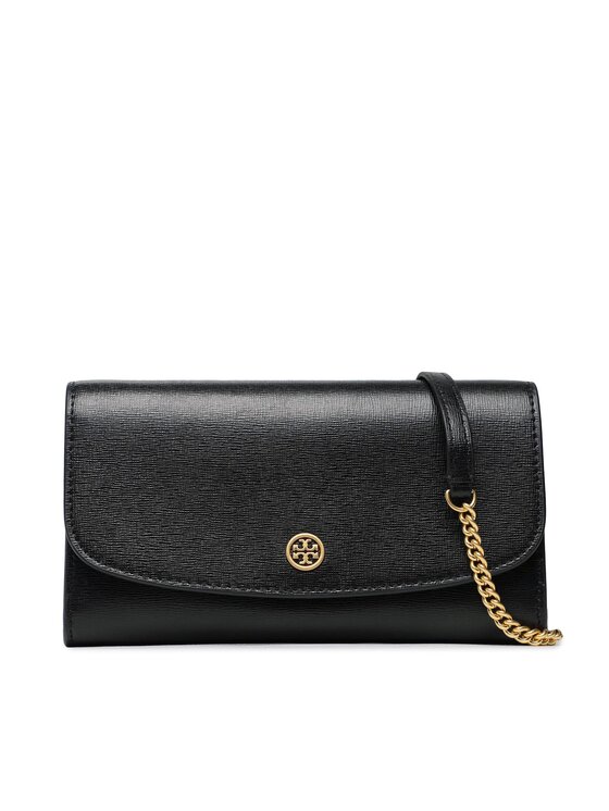 Tory Burch Tory Burch Сумка Robinson Chain Wallet 137152 Чорний