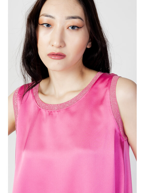 Hanny Deep Hanny Deep T-shirt BANDA GLITTERATA Rosa To Fit