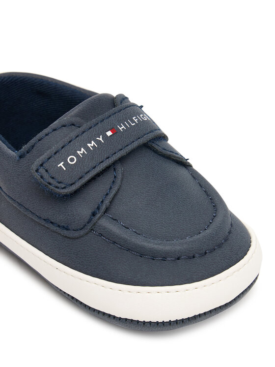 Tommy Hilfiger Tommy Hilfiger Īsi apavi Low Cut Velcro T0B9-34331-0700 Tumši zils