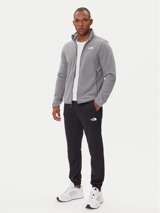 The North Face The North Face Fleecová mikina Glacier NF0A8D0R Šedá Regular Fit