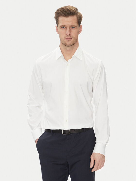 BOSS BOSS Сорочка P-Hank 50503356 Білий Slim Fit