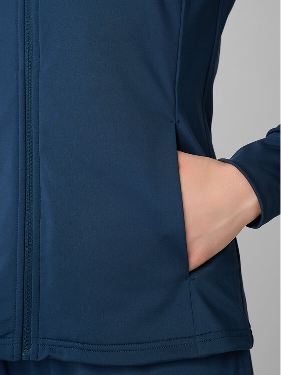 4F 4F Bluza BASIC+ Turkusowy Slim Fit