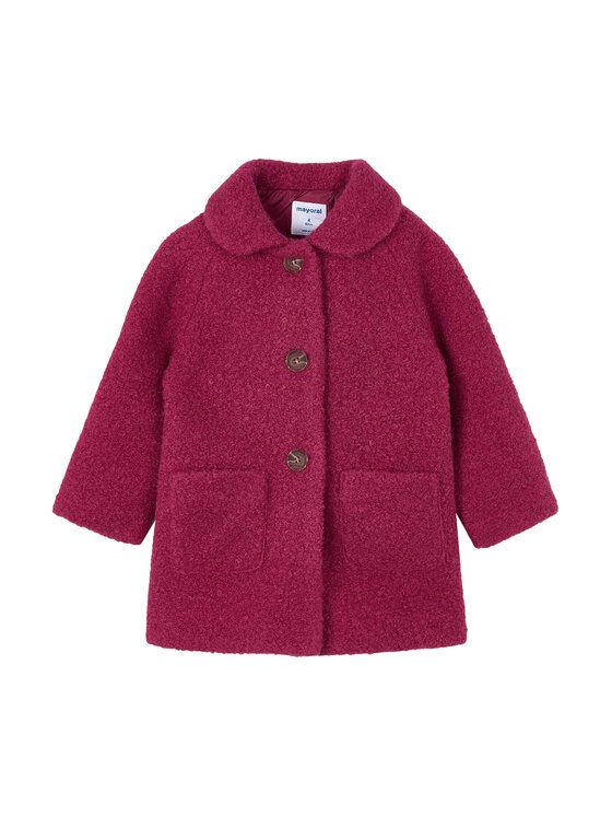 Mayoral Mayoral Fellmantel 4439 Rot Relaxed Fit