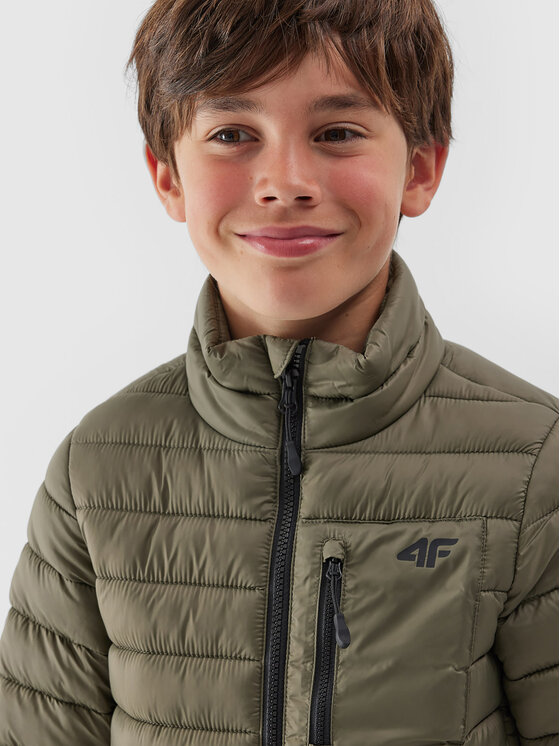 4F 4F Зимно яке 4FJAW23TDJAM220 Каки Regular Fit