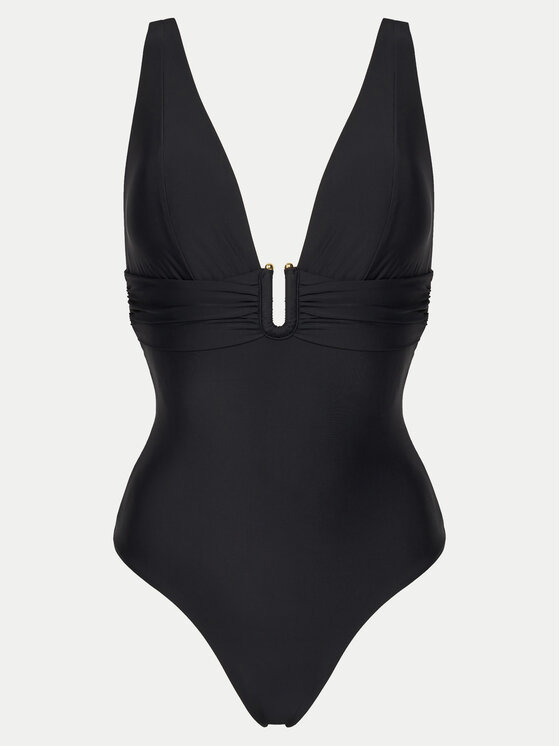 Zdjęcia - Kąpielówki / strój kąpielowy Hunkemöller Strój kąpielowy Shaping Luna 301360 Czarny