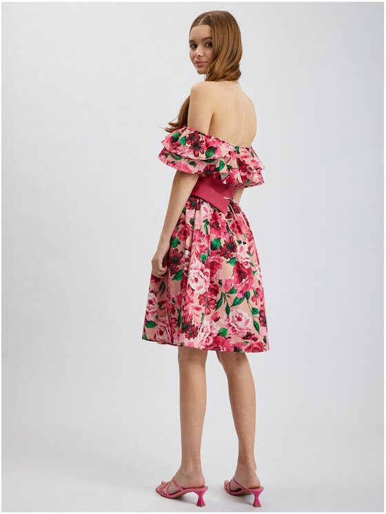 Orsay Orsay Sukienka 471671-225000__42 Różowy Regular Fit