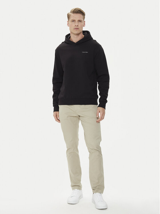 Calvin Klein Calvin Klein Μπλούζα Enlarged Back Logo K10K113079 Μαύρο Regular Fit