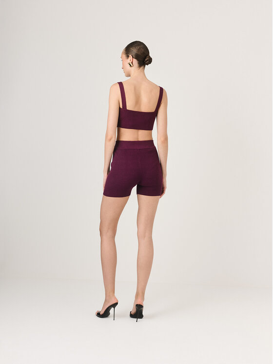 La Mania La Mania Biker shorts MIBEL Viola Classic Fit