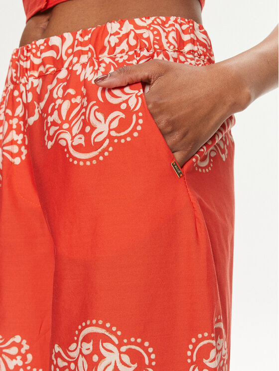 Gaudi Gaudi Pantaloni culotte 411FD25024 Portocaliu Regular Fit