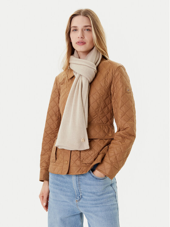 Tommy Hilfiger Szalik AW0AW17790 Beżowy