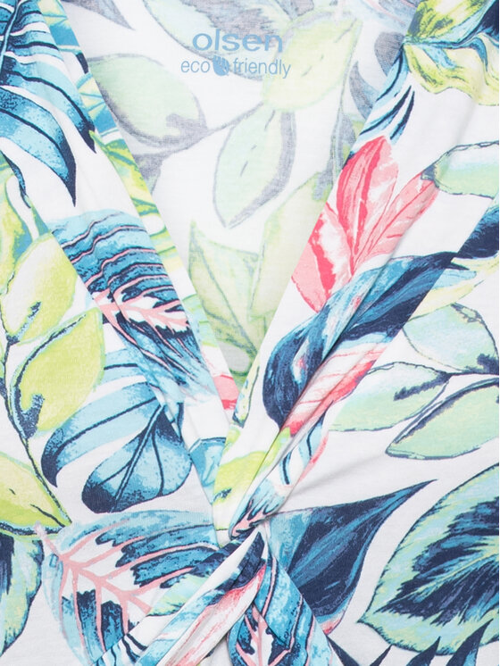 Olsen Olsen Sommerkleid 13001783 Bunt Regular Fit