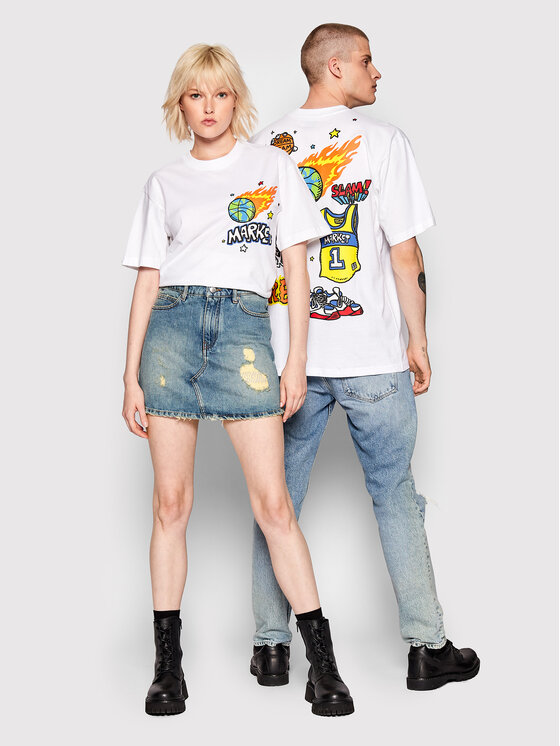 T-shirt Unisex Mem Orabilia 399001110 Bianco