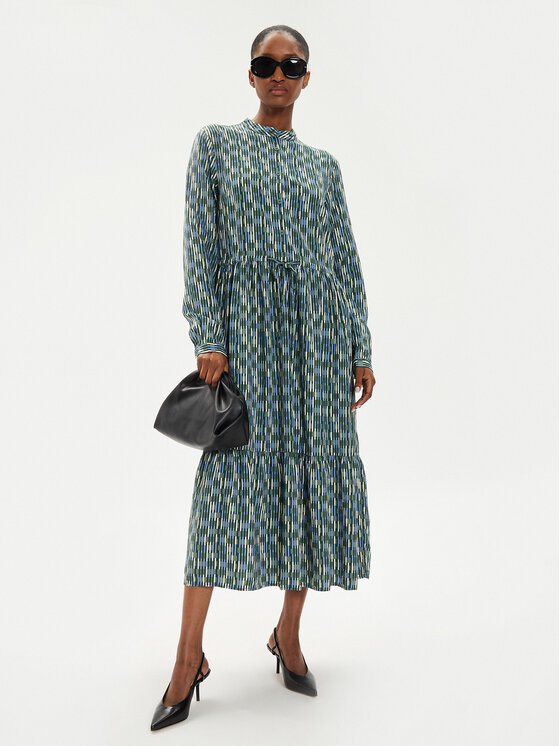 Marc O'Polo Denim Marc O'Polo Denim Rochie tip cămașă 442 1155 21449 Verde Regular Fit