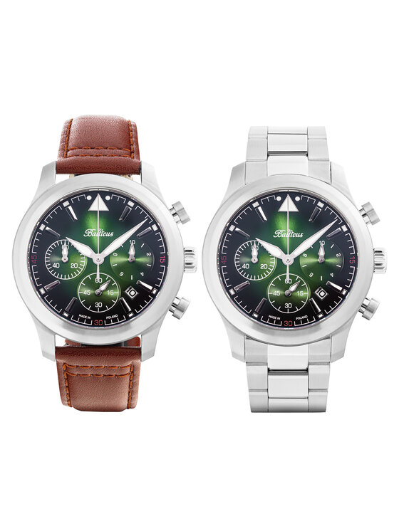 Balticus Balticus Orologio BALFSQCHGRE Argento