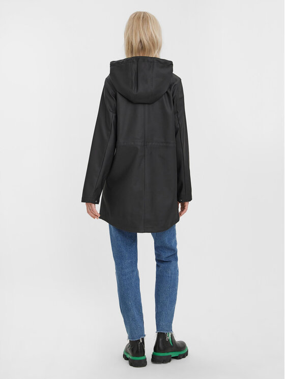 Vero Moda Vero Moda Kurtka przeciwdeszczowa Malou 10266982 Czarny Regular Fit