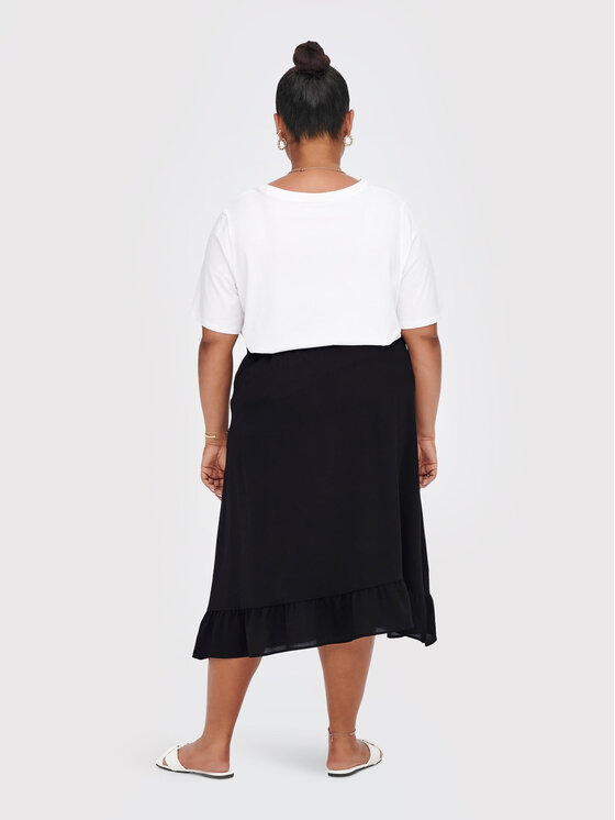 Gonna midi Luxmille 15265902 Nero Regular Fit
